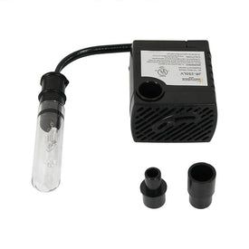 24-Volt Electric Water Fountain Pump with Finger Light - 70 GPH