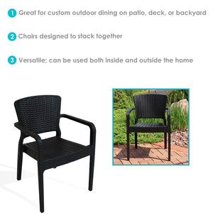 TLA-767-4PK Outdoor/Patio Furniture/Outdoor Chairs