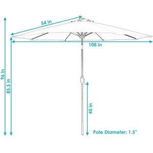 ECG-212 Outdoor/Outdoor Shade/Patio Umbrellas