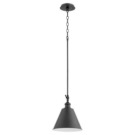 Single-Light Pendant with Metal Cone Shade