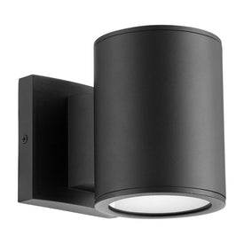 Cylinder Two-Light LED Outdoor Wall Sconce