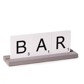 Bar Scrabble Design Sign