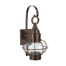 Classic Onion Single-Light Small Outdoor Wall Lantern
