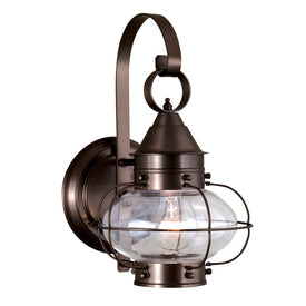 Cottage Onion Single-Light Small Outdoor Wall Lantern