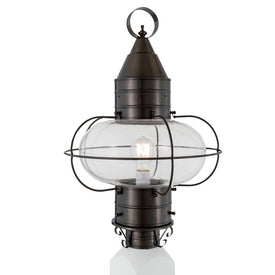 Classic Onion Single-Light Large Outdoor Post Lantern