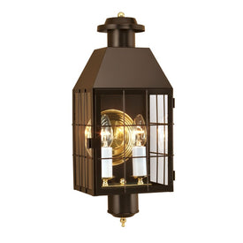 American Heritage Two-Light Outdoor Wall Lantern