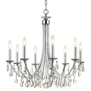 8828-CH-CL-SAQ Lighting/Ceiling Lights/Chandeliers