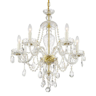 CAN-A1305-PB-CL-SAQ Lighting/Ceiling Lights/Chandeliers