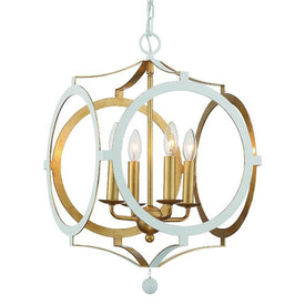 Odelle Four-Light and Chandelier