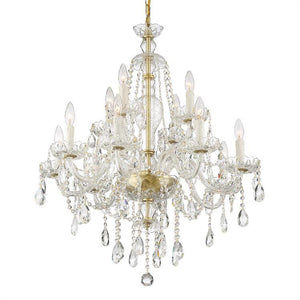 CAN-A1312-PB-CL-S Lighting/Ceiling Lights/Chandeliers