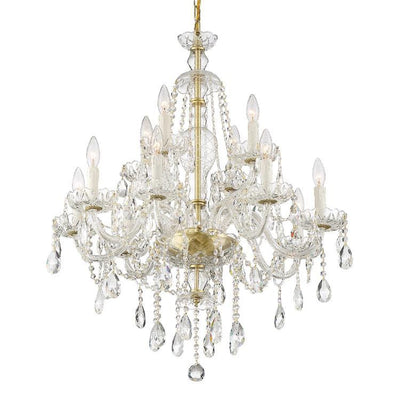 CAN-A1312-PB-CL-S Lighting/Ceiling Lights/Chandeliers