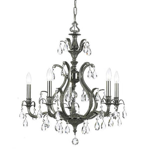 5565-PW-CL-MWP Lighting/Ceiling Lights/Chandeliers