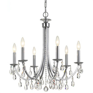 8826-CH-CL-SAQ Lighting/Ceiling Lights/Chandeliers