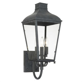 Dumont Three-Light Outdoor Wall Sconce