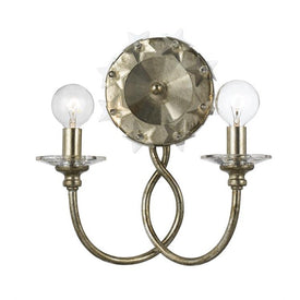 Willow Two-Light Silver Wall Sconce