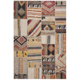 Montage 5' 1" x 7' 6" Indoor/Outdoor Woven Area Rug - Taupe/Multi