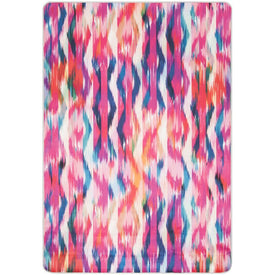 Rug Indoor/Outdoor 5'1" x 7'6" Fuchsia/Purple Rectangular Polyester DAY112M