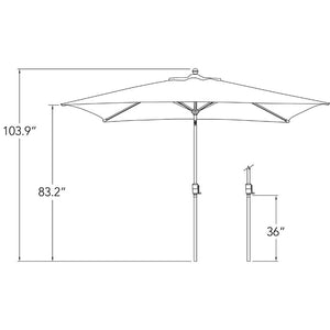 SSUM92-6X10RT09-D2446 Outdoor/Outdoor Shade/Patio Umbrellas