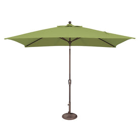Catalina 6.6' x 10' Rectangular Push Button Tilt Umbrella