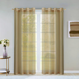 Malibu 108" x 84" Grommet Window Curtain Panel Pair