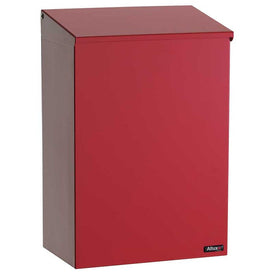 Allux 100 Top Loading Wall-Mount Mailbox - Red