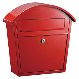 Ridgeline Locking Mailbox - Red