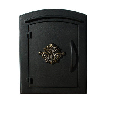 MAN-1401-BL Outdoor/Mailboxes & Address Signs/Mailboxes