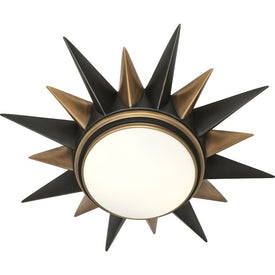Cosmos Two-Light Flush Mount Ceiling Fixture