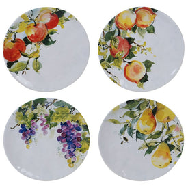 Ambrosia Salad Plates Set of 4 Assorted