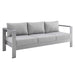 EEI-4228-SLV-GRY Outdoor/Patio Furniture/Outdoor Sofas