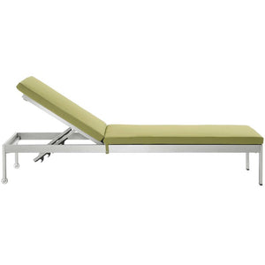 EEI-4501-SLV-PER Outdoor/Patio Furniture/Outdoor Chaise Lounges