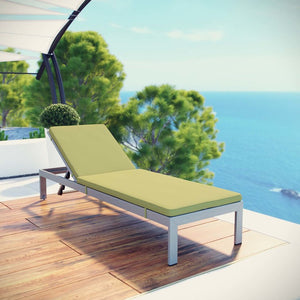 EEI-4501-SLV-PER Outdoor/Patio Furniture/Outdoor Chaise Lounges
