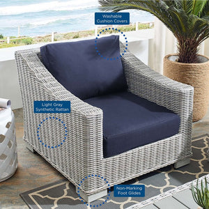 EEI-3972-LGR-NAV Outdoor/Patio Furniture/Outdoor Chairs