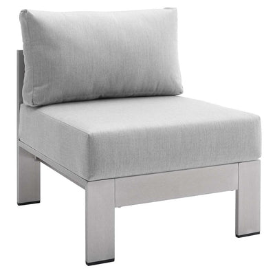 Product Image: EEI-4227-SLV-GRY Outdoor/Patio Furniture/Outdoor Chairs