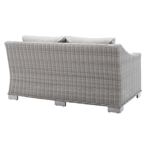 EEI-3973-LGR-GRY Outdoor/Patio Furniture/Outdoor Sofas