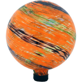 10" Sunset Sky Glass Gazing Ball Globe