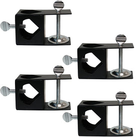Deck Clamps for Outdoor Torches Set of 4