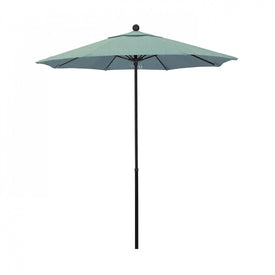 Oceanside Series 7.5' Patio Umbrella with Fiberglass Pole Fiberglass Ribs Push Lift and Sunbrella 2A Spa Fabric