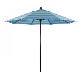 Oceanside Series 9' Patio Umbrella with Fiberglass Pole Fiberglass Ribs Push Lift and Sunbrella 1A Dolce Oasis Fabric