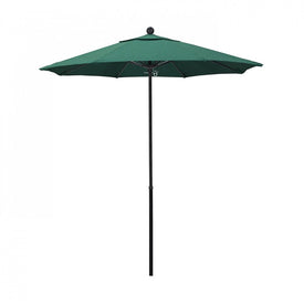 Oceanside Series 7.5' Patio Umbrella with Fiberglass Pole Fiberglass Ribs Push Lift and Sunbrella 1A Spectrum Aztec Fabric
