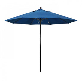 Oceanside Series 9' Patio Umbrella with Fiberglass Pole Fiberglass Ribs Push Lift and Sunbrella 1A Regatta Fabric