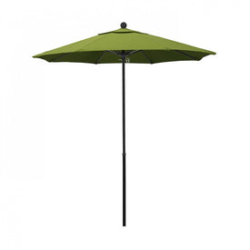 Oceanside Series 7.5' Patio Umbrella with Fiberglass Pole Fiberglass Ribs Push Lift and Sunbrella 2A Macaw Fabric