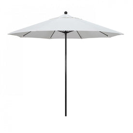 Oceanside Series 9' Patio Umbrella with Fiberglass Pole Fiberglass Ribs Push Lift and Sunbrella 1A Natural Fabric