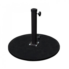 95 LBS Umbrella Base with Cast Iron Cover - Black