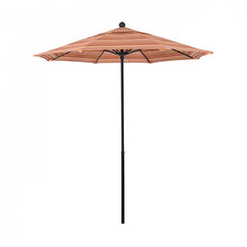 Oceanside Series 7.5' Patio Umbrella with Fiberglass Pole Fiberglass Ribs Push Lift and Sunbrella 1A Dolce Mango Fabric