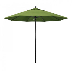 Oceanside Series 9' Patio Umbrella with Fiberglass Pole Fiberglass Ribs Push Lift and Sunbrella 1A Spectrum Cilantro Fabric