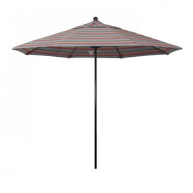 Oceanside Series 9' Patio Umbrella with Fiberglass Pole Fiberglass Ribs Push Lift and Sunbrella 1A Gateway Blush Fabric