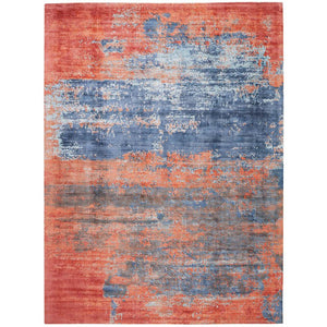 KI374-9X12-BLU/BRCK Decor/Furniture & Rugs/Area Rugs