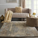 KI386-4X6-GRY/BGE Decor/Furniture & Rugs/Area Rugs