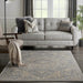 KI382-5X7-SVR Decor/Furniture & Rugs/Area Rugs